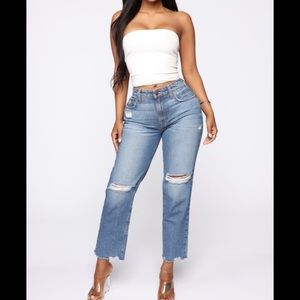 Fashion nova boyfriend jeans